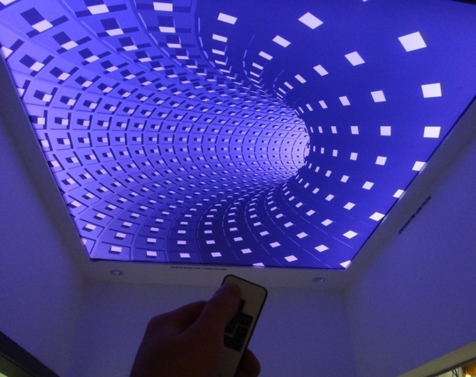 Заказать 3d натяжные потолки в г. Трёхгорный